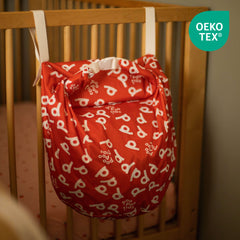 Bolsa de lavadora Poo para almacenaje de pañales sucios - práctica e impermeable adjunta a una cuna para bebé